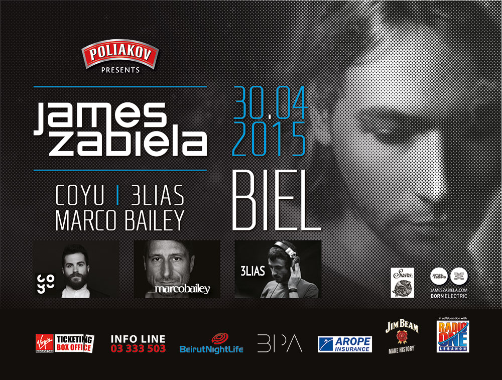 James Zabiela + Coyu + Marco Bailey + 3lias 