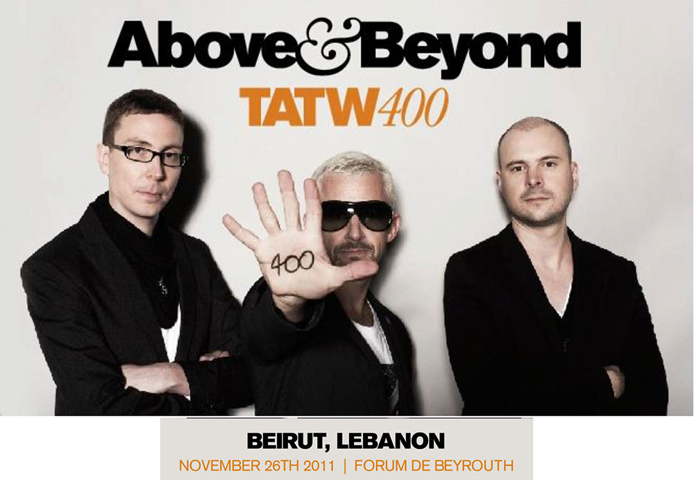 Trance Around The World 400 in Beirut - Above & Beyond 