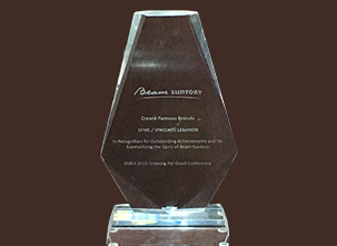 BEAM-SUNTORY GROWING FOR AWARDS “Create Famous Brands”